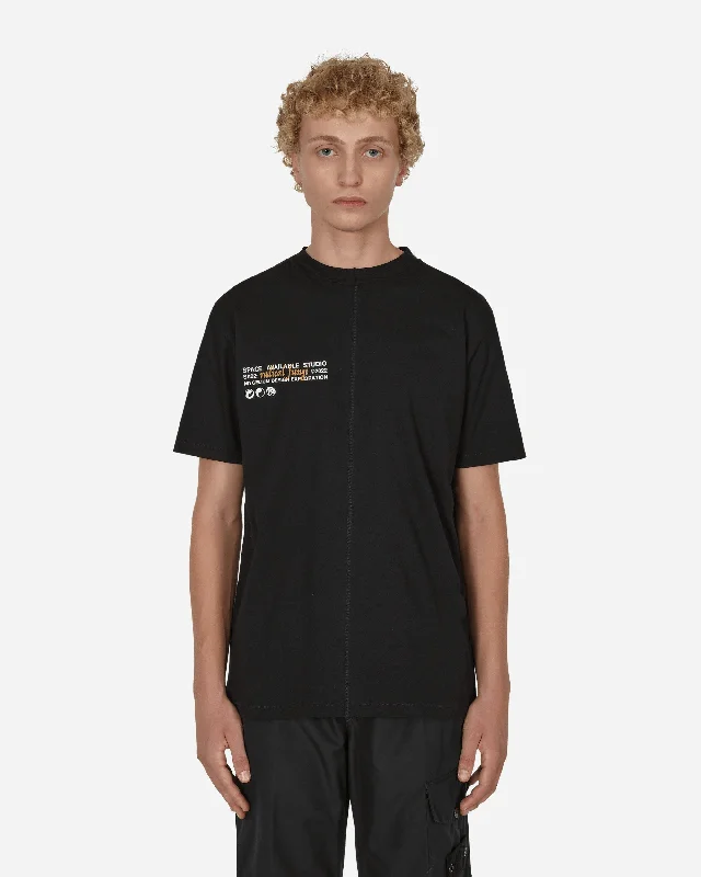 Men's smart - casual checkered t - shirts for semi - formal occasionsUpcycled Case Study T-Shirt Black Men's smart - casual checkered t - shirts for semi - formal occasionsUpcycled Case Study T-Shirt Black