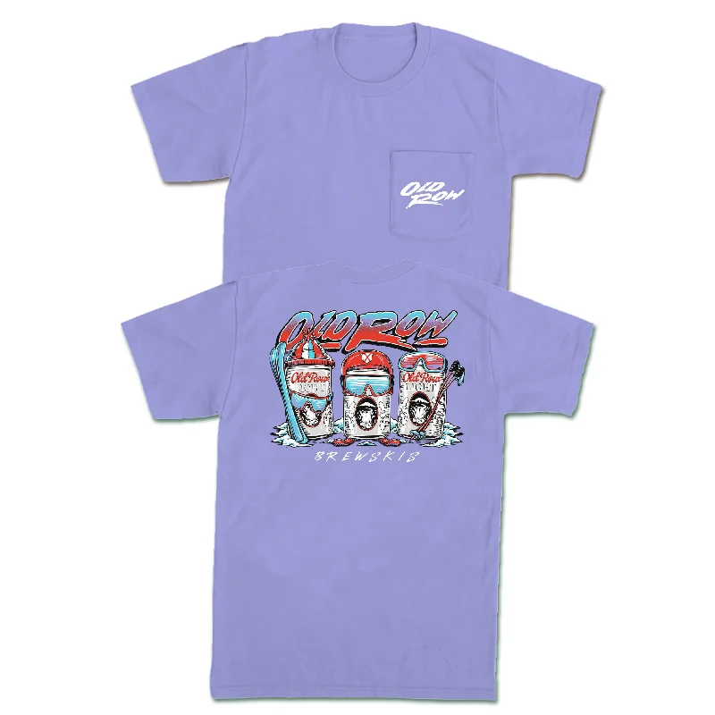 Men's tie - dye t - shirts with a bohemian styleThe Brewskis Pocket Tee