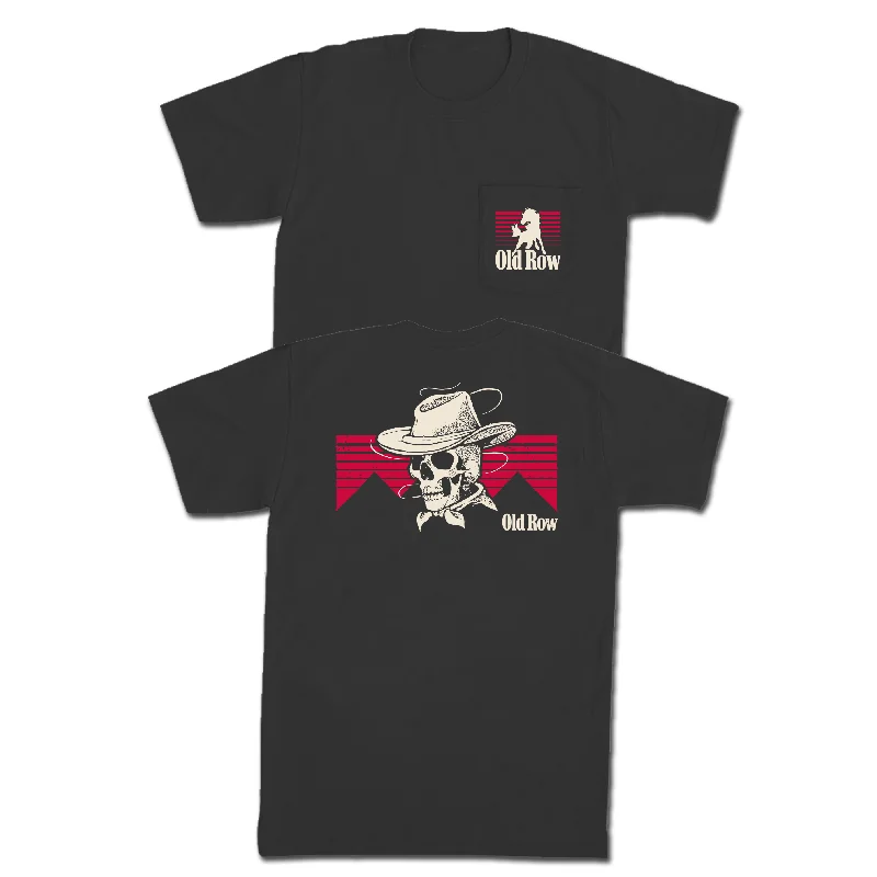 Men's polo t - shirts with a contrast collar for a preppy lookThe Cowboy Skull Pocket Tee Men's polo t - shirts with a contrast collar for a preppy lookThe Cowboy Skull Pocket Tee