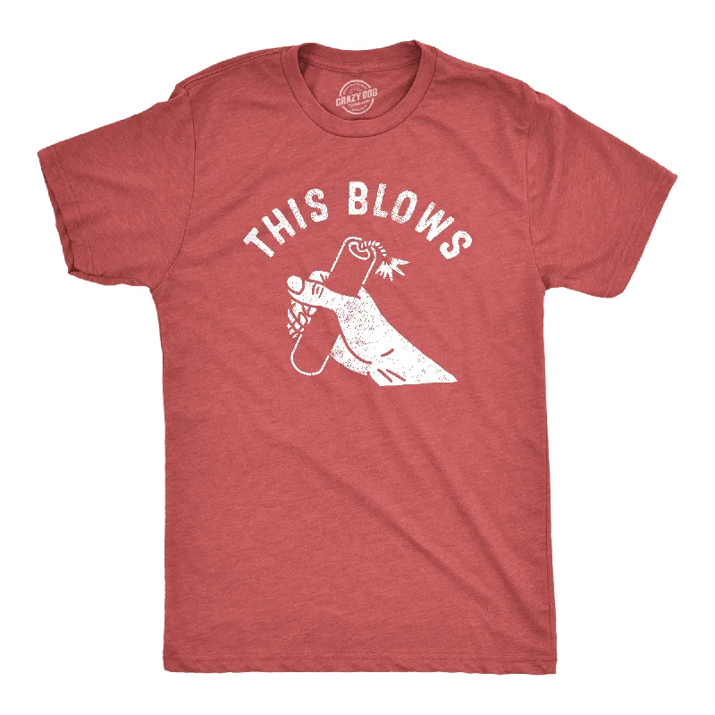 Men's plus - size pocket t - shirts with a classic lookThis Blows Men's T Shirt