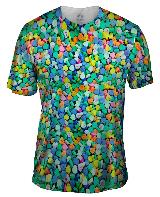 Men's antimicrobial t - shirts for odor - free freshness during travelValentine Candy Men's antimicrobial t - shirts for odor - free freshness during travelValentine Candy