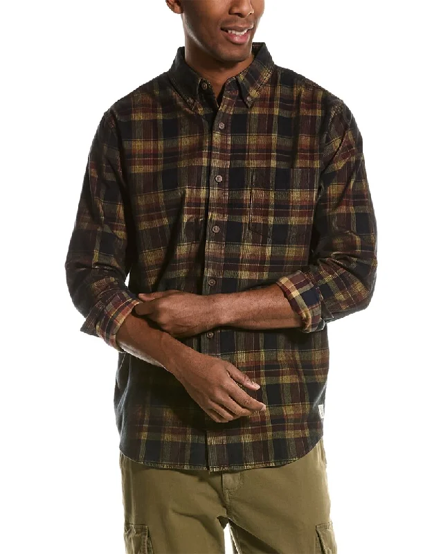 Men's printed Hawaiian t - shirts for tropical vacationsWEATHERPROOF VINTAGE Plaid Corduroy Shirt Men's printed Hawaiian t - shirts for tropical vacationsWEATHERPROOF VINTAGE Plaid Corduroy Shirt