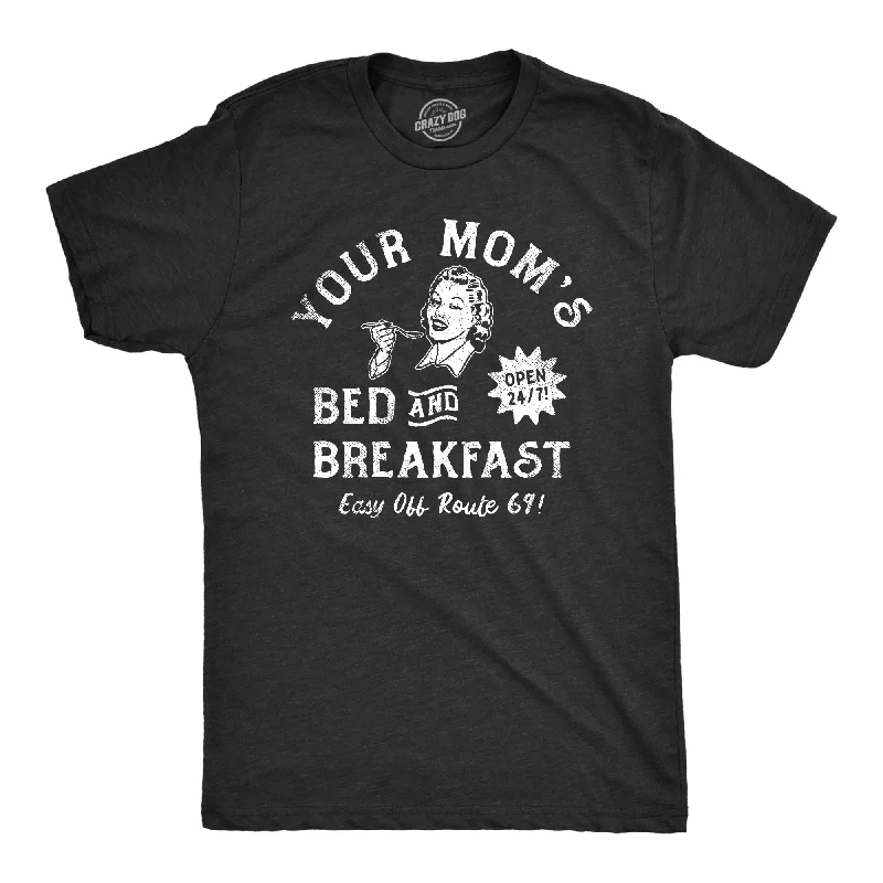 Men's v - neck muscle t - shirts for a body - building aestheticYour Moms Bed And Breakfast Men's T Shirt Men's v - neck muscle t - shirts for a body - building aestheticYour Moms Bed And Breakfast Men's T Shirt